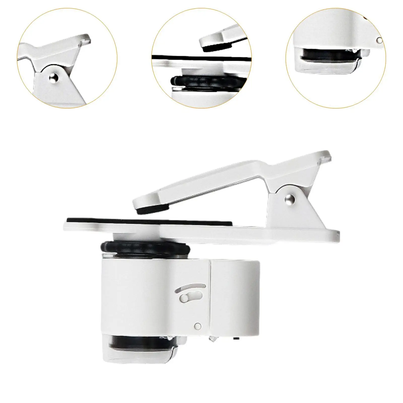 กล้องจุลทรรศน์แบบหนีบโทรศัพท์มือถือ 45 เท่า สำหรับเด็ก น้ำหนักเบา