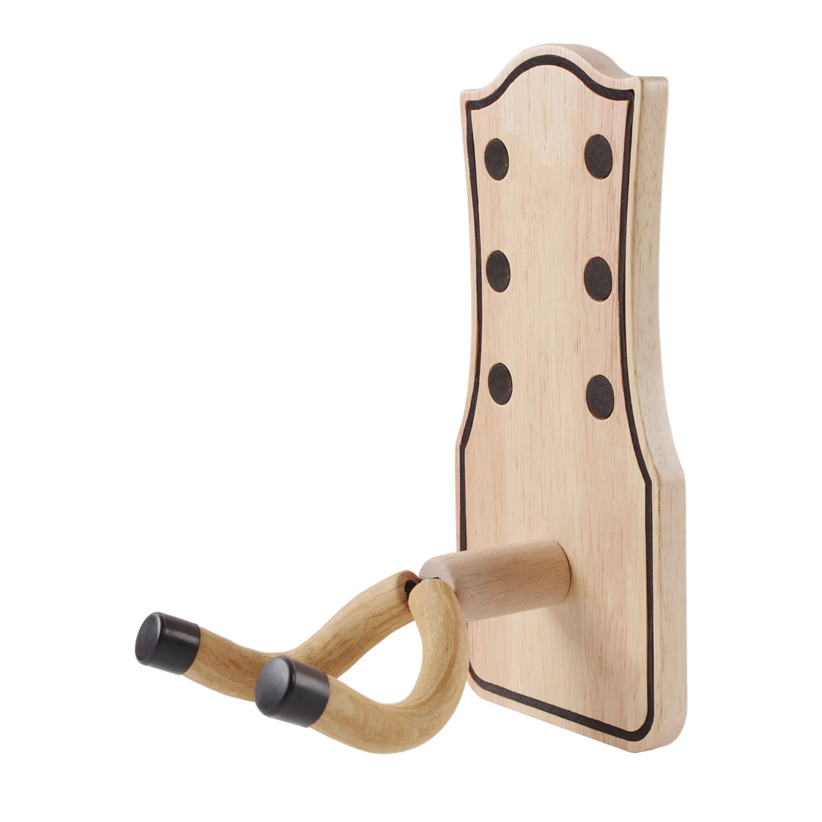 

Guitar Wall Mount V-Shaped Wood Guitar Wall Hanger Mount with Screws Guitar Holder Hook Stand Wall for Acoustic Electric Guitar