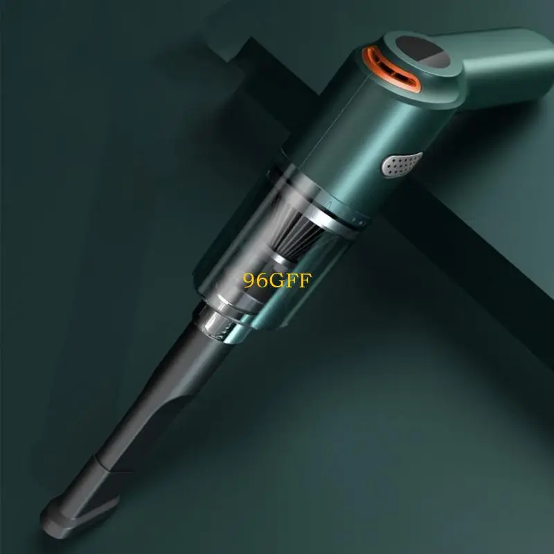 96GF Aspiradora portátil portátil para muebles para automóviles para hogar tierra polvo recargable diseño liviano