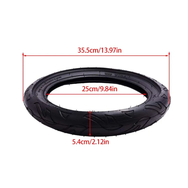 Good Quality 14x2.125 Tyre Inner Tube 14*2.125 Tire for E-bike Antiskid Electric Bicycle
