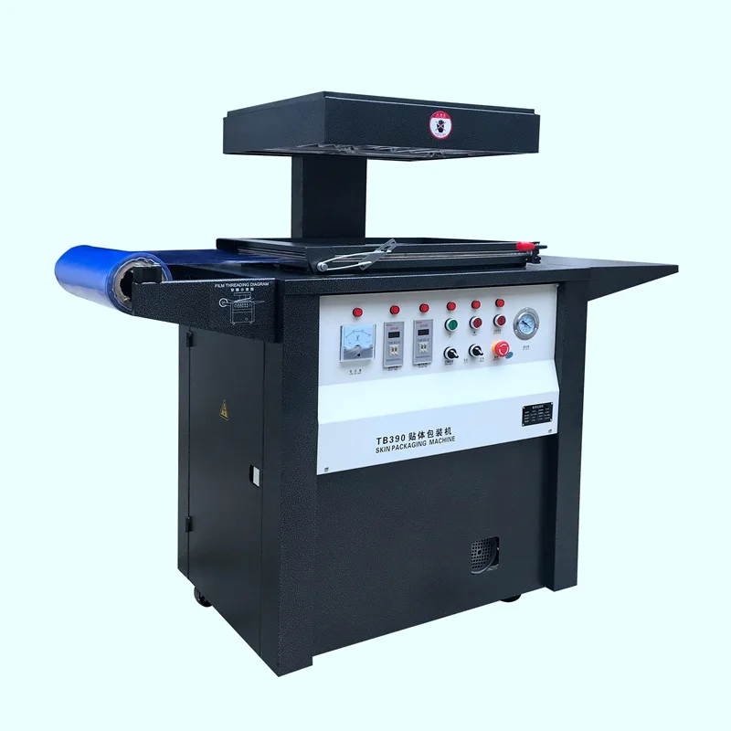 Ruwang TB390 body mounted packaging film machine, non food body mounted film machine, vacuum molding and laminating machine, con