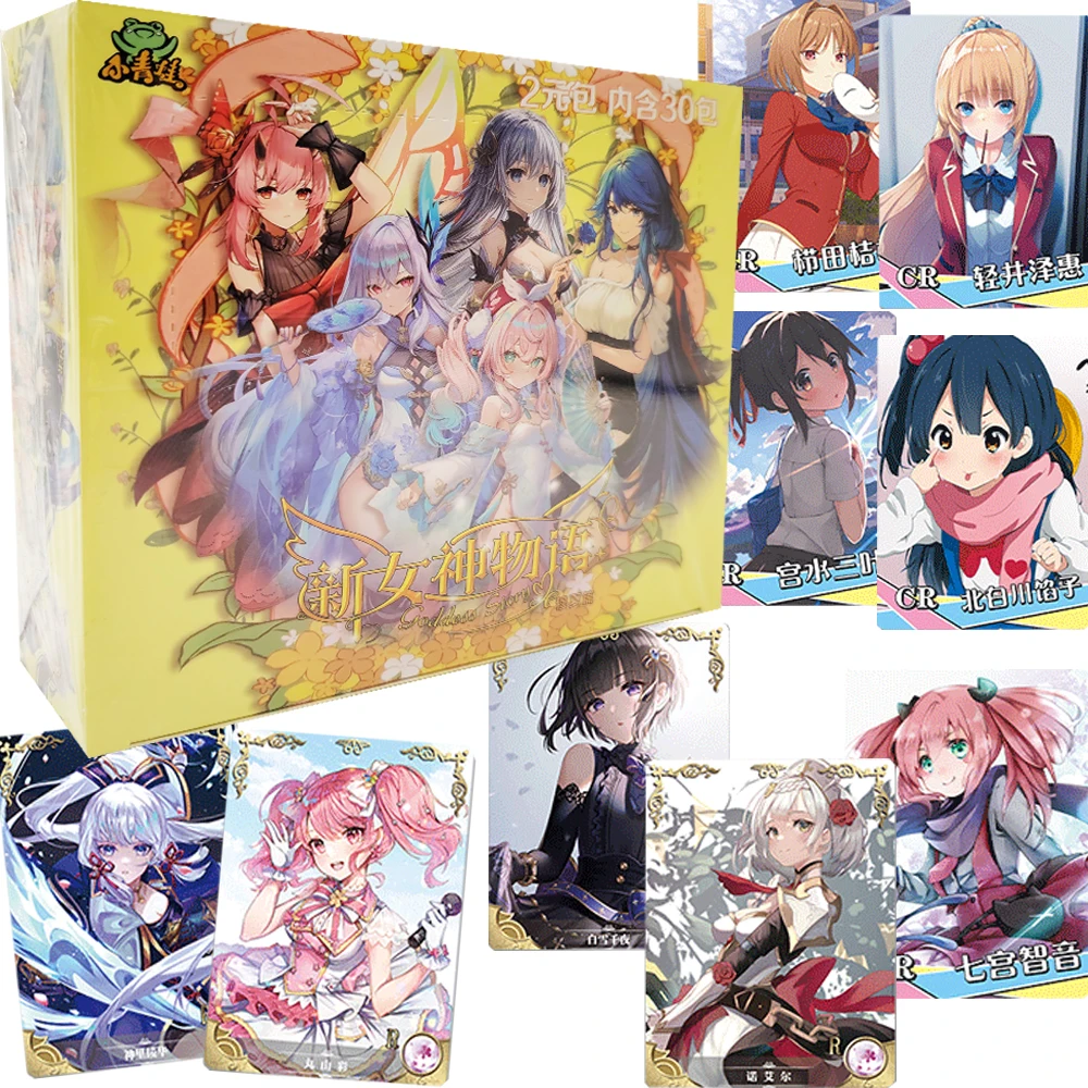 

Goddess Story Collection Cards Lovely Pretty Girls Graceful Figure Anime Private Temptation TCG Game Cards Kids Xmas Toys Gifts