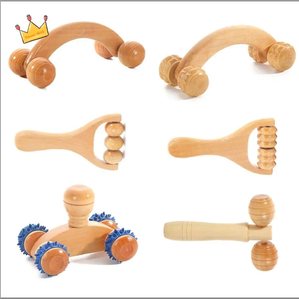 

Care Tool Arm Leg Foot Hand Reflexology Wooden Massage Roller Muscle Roller Sticks Body Massage Tool Trigger Point Massager