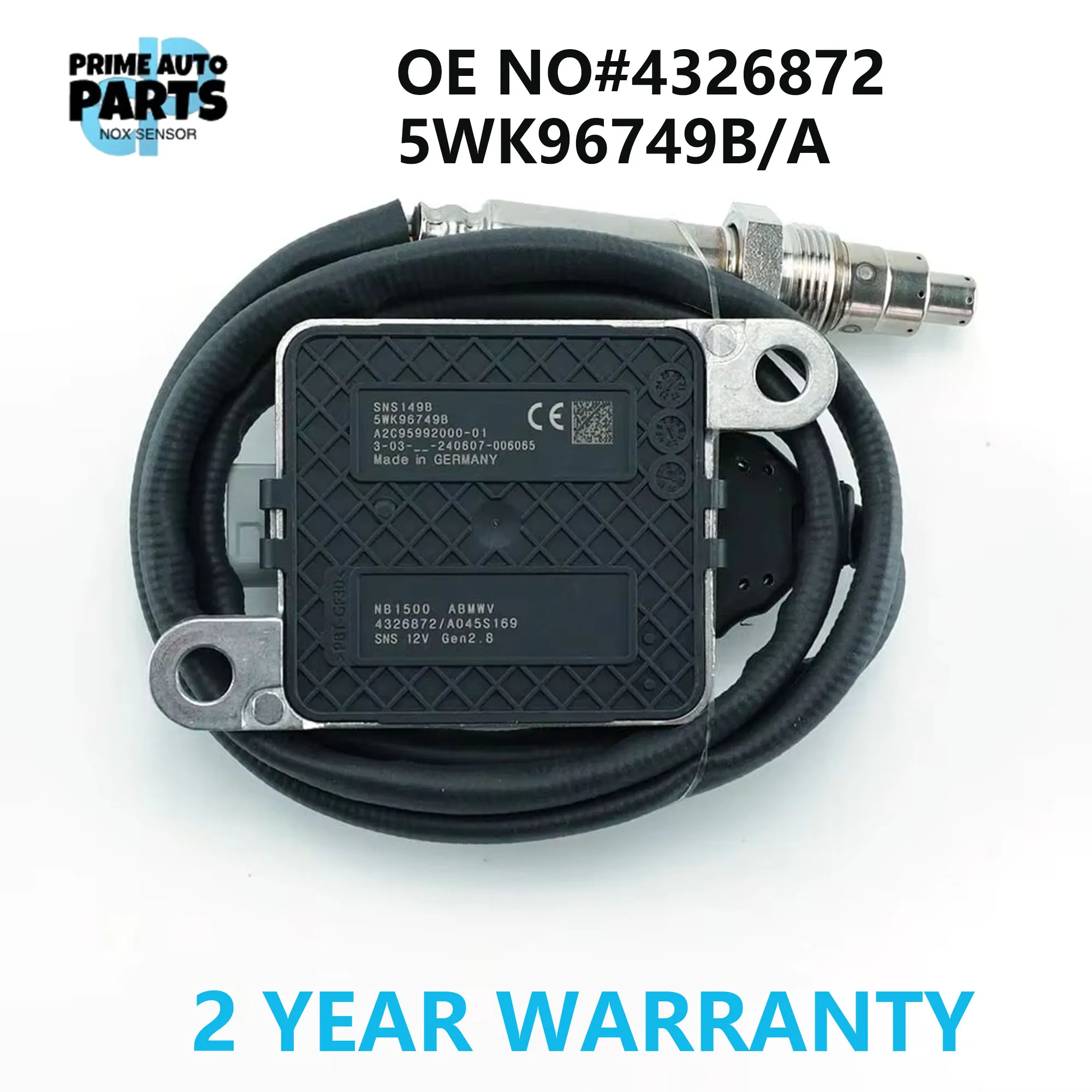 

Высокое качество 4326872 5WK96749A/5WK96749B для датчика оксида азота NGK Probe Nox для 2013-18 Cummins ISX 15,0 ISX 11,9
