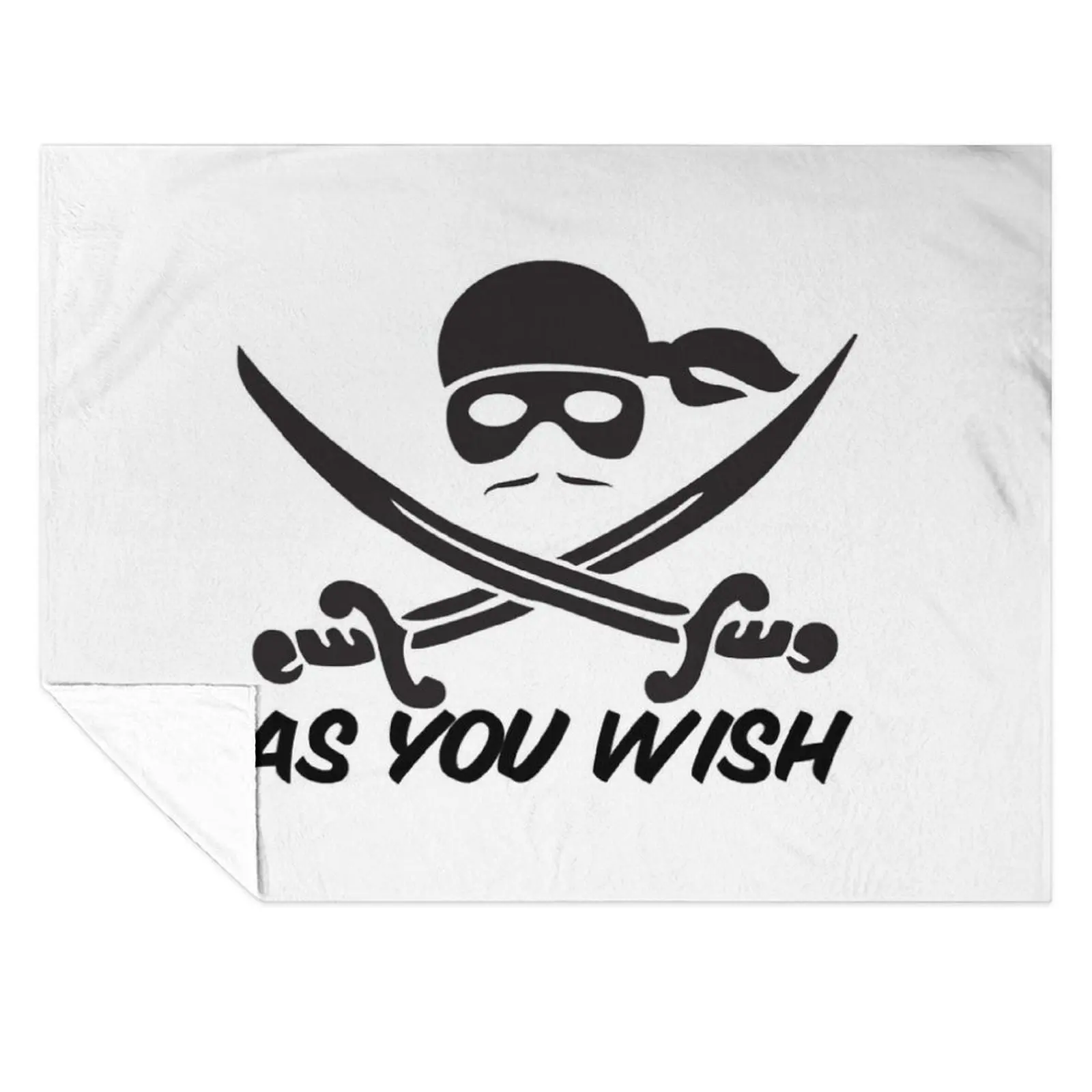 

Dread Pirate Roberts As you Wish Throw Blanket Sofa Quilt bed plaid Cute Soft Plaid Blankets