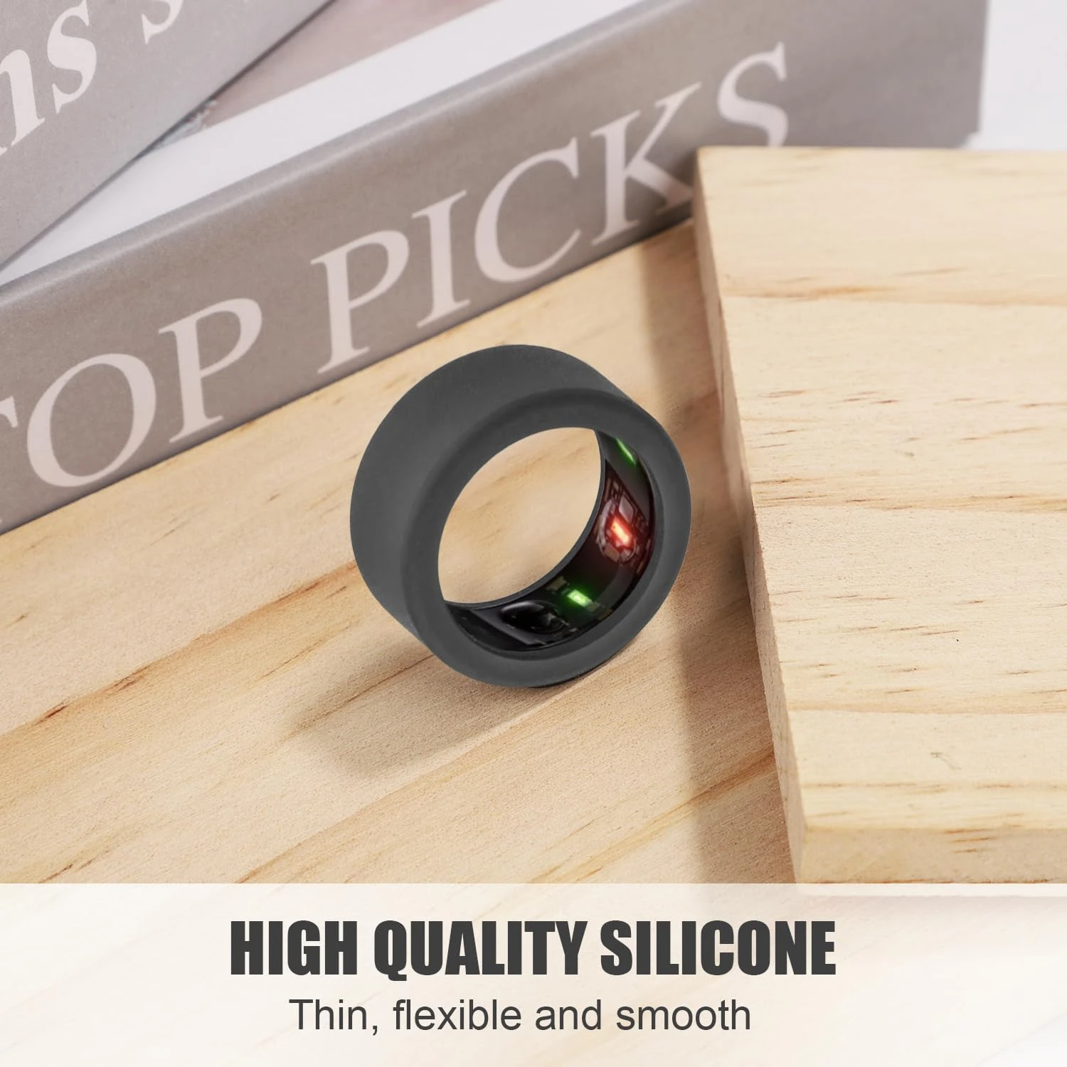 Enhance your athletic performance with our stylish and long-lasting silicone covers designed for Oura Ring Gen 3. Stay on trend 