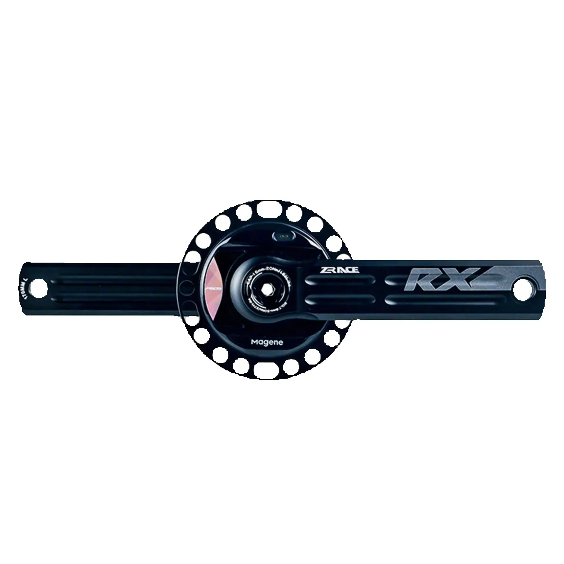 

НОВЫЙ ZRACE x MAGENE RX Power Meter Crank, BCD110, DUB Нижний кронштейн, Power Crank, P505 Power Meter Spider RX-MAG