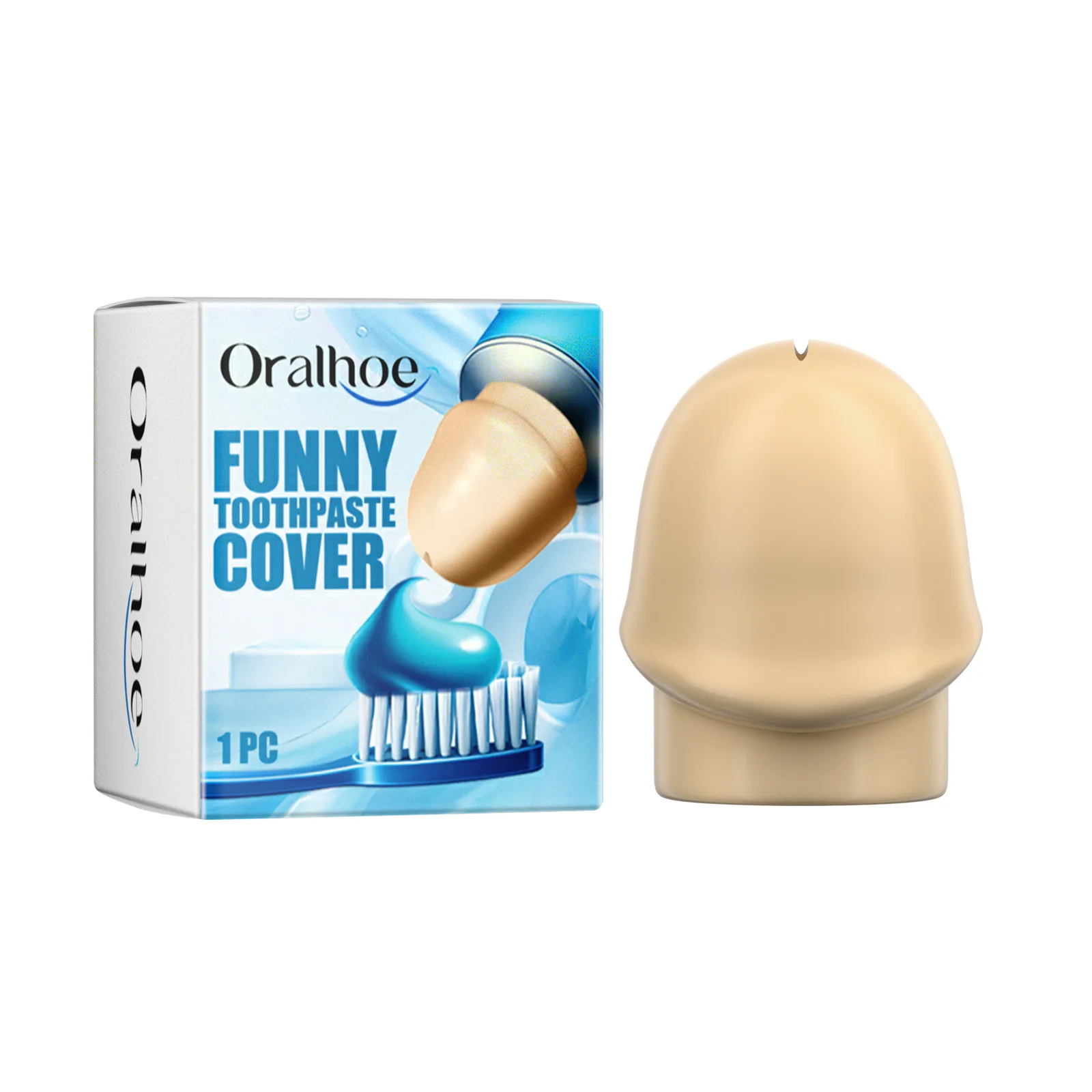 

Креативный защитный колпачок для зубной пасты Oralhoe: забавный, стильный, самозакрывающийся, гигиеничный, предотвращающий пыль