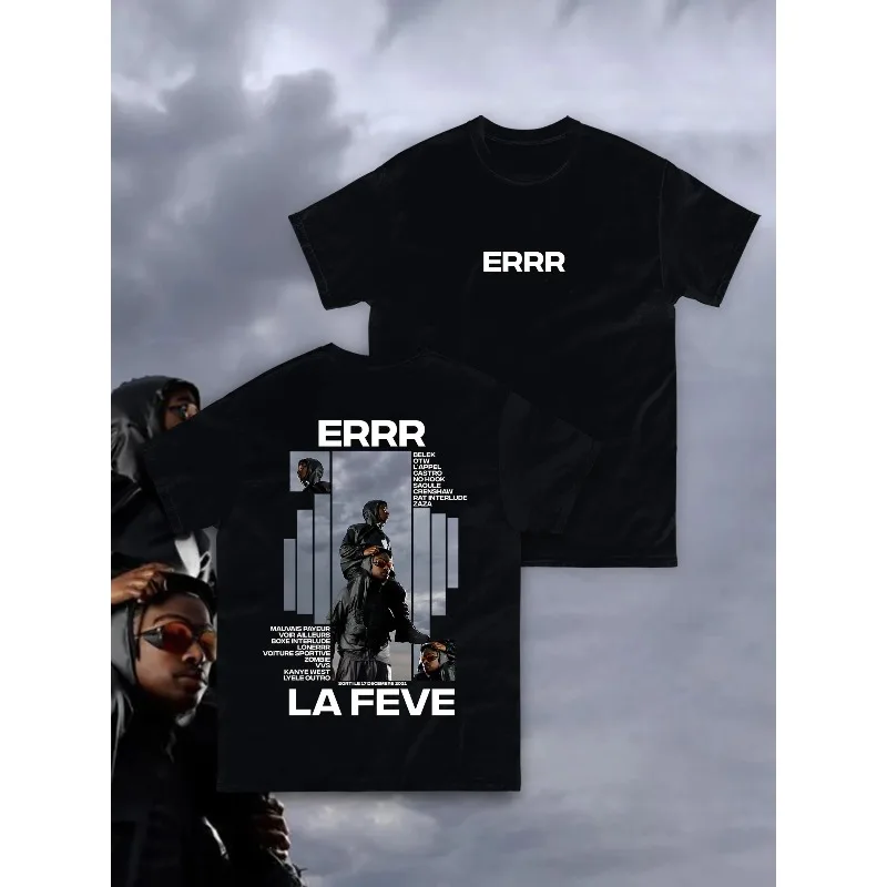 

2025 Summer Rapper Eminem The Marshall Mathers Lp Tour Merch Men's Hip Hop Gothic Punk Vintage 100% Pure Cotton Printed T-shirt