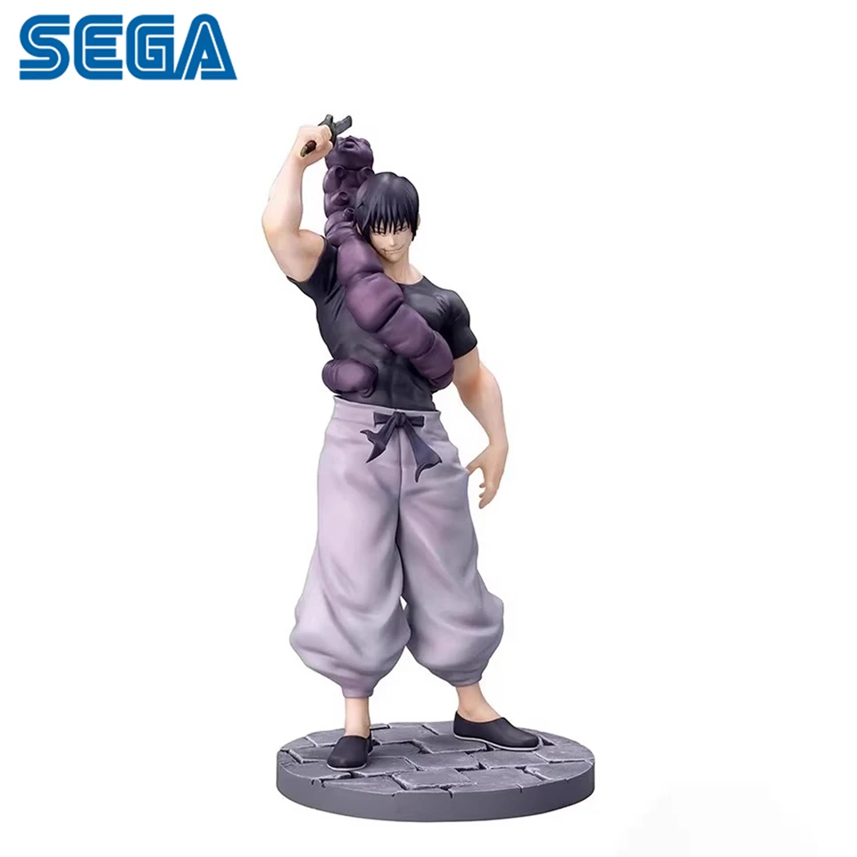 Original Genuine SEGA Jujutsu Kaisen 19cm Toji Fushiguro Doll Anime Toys Action Figure For Boy Droppshiping