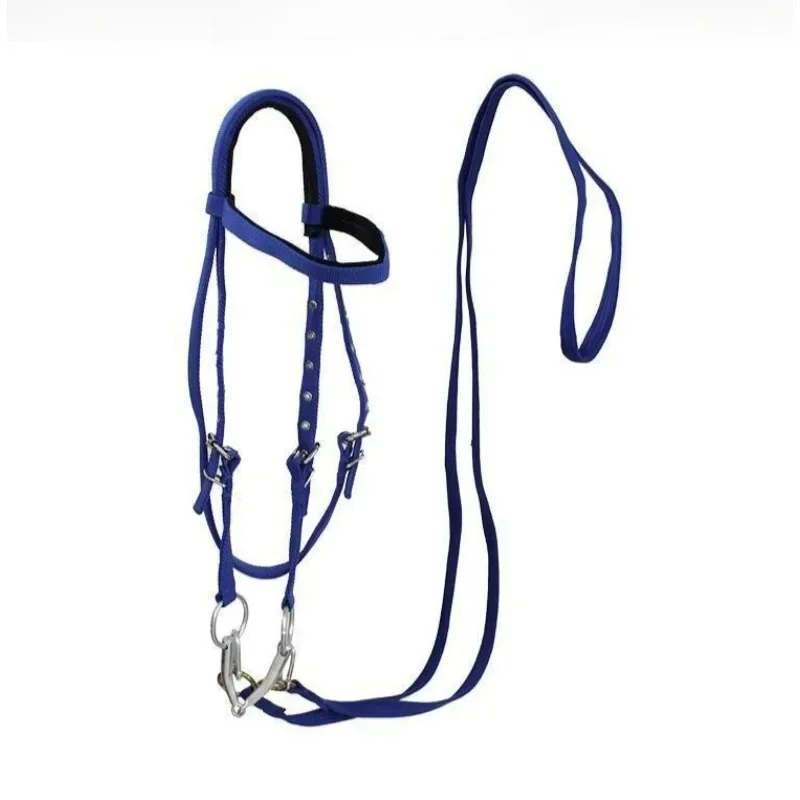 Saddle Lead Rope, Saddle Lead Rope with A Halter Attachment, 1.3 Meters or Longer, Suitable for Horses of All Sizes