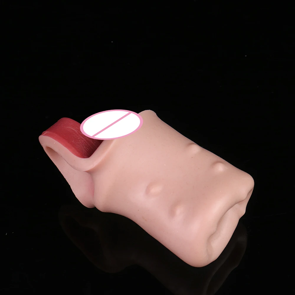 SXXY الجلد اللمس مغلق رئيس القضيب تمديد كم سيليكون ديك تدليك الديك غطاء الجنس لعب مع خاتم الديك للرجال تأخير القذف