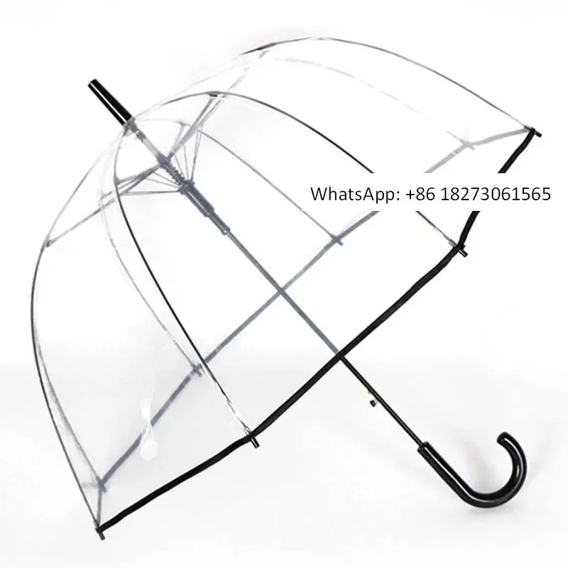 

Large Size Umbrella Automatic Designer Maxi Transparent Umbrella Windproof Woman Beach