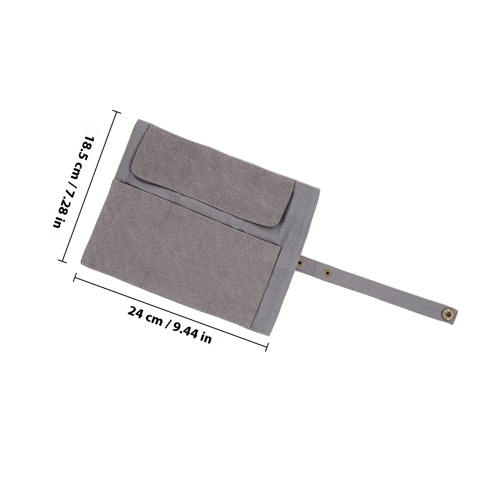 حافظة أقلام رصاص قابلة للطي، حقيبة أقلام قماشية واسعة لتنظيم أقلام الرصاص الملونة، فرش مثالية للاستخدام في استوديو المدرسة المنزلية #4