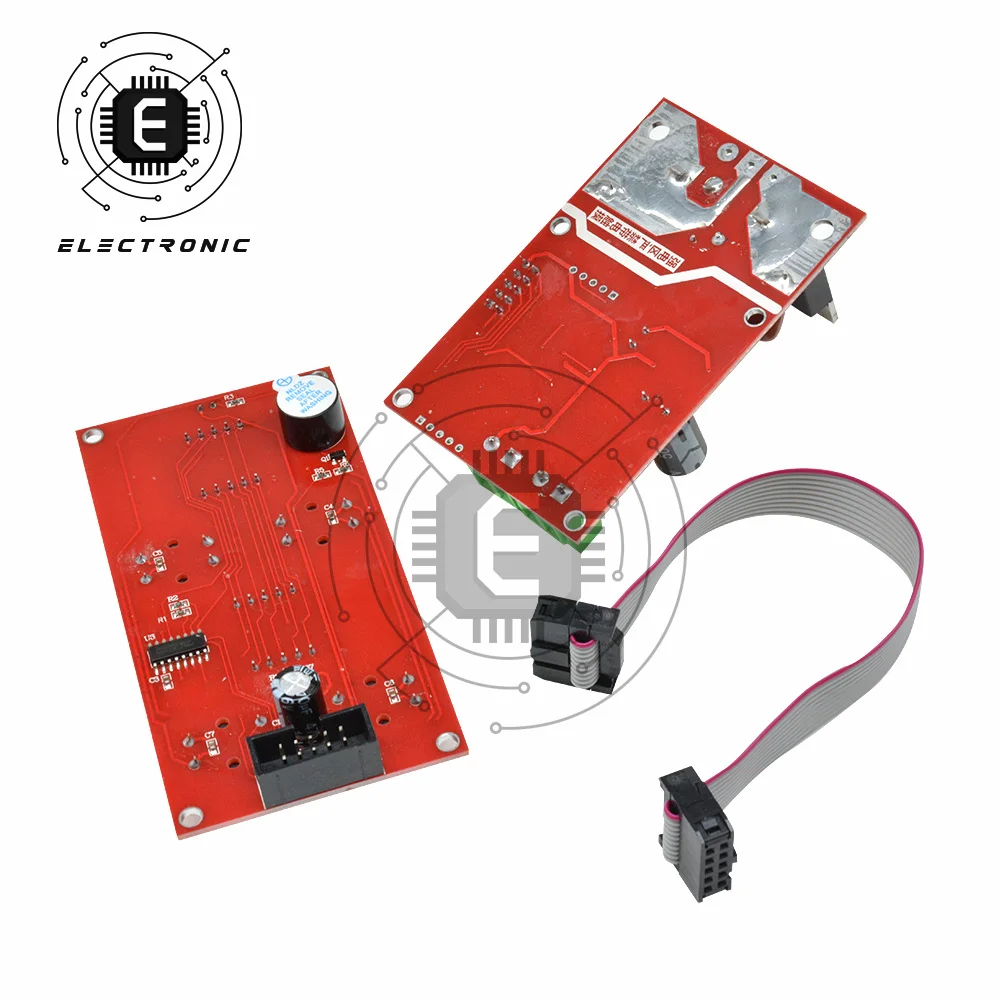 Imagem -06 - Dual Display Spot Welding Machine Transformador Soldador Controlador Painel Board Ajustar o Tempo Corrente com Campainha Ny-d04 40a 100a