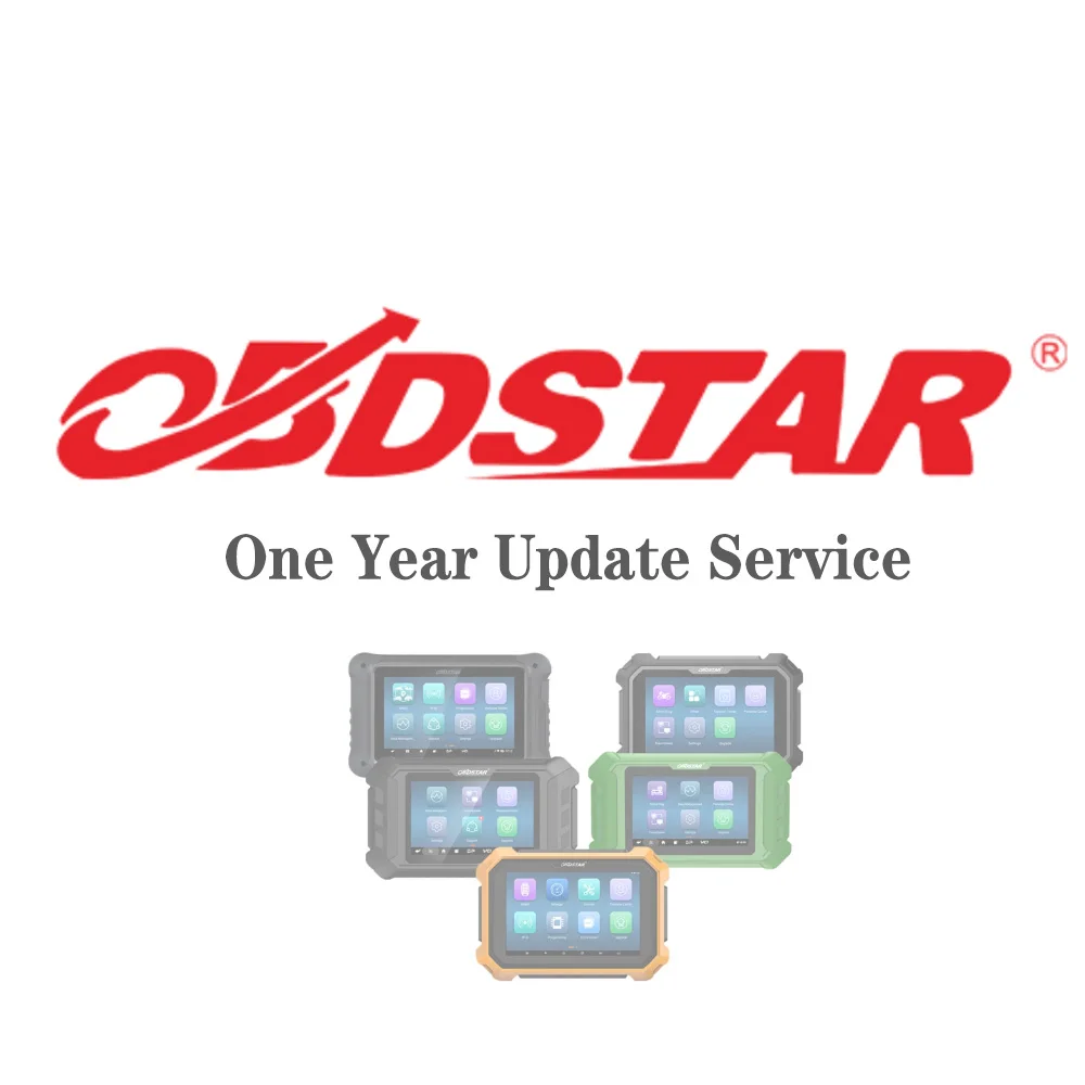 One Year Update Service Subscription for OBDSTAR X300 DP PLUS/ODOMASTER/X300 PRO4/P50/MS80/X300 MINI/iScan (within7 day overdue)