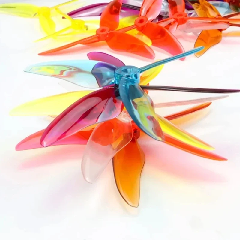 A20T 5 Inch 3-Blade RC Drone Propeller for Gemfan Hurricane 51499 FPV Racing Whiskey Color
