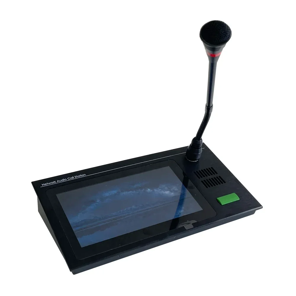 

7 Inch Page Turning Call Intercom Monitoring Microphone