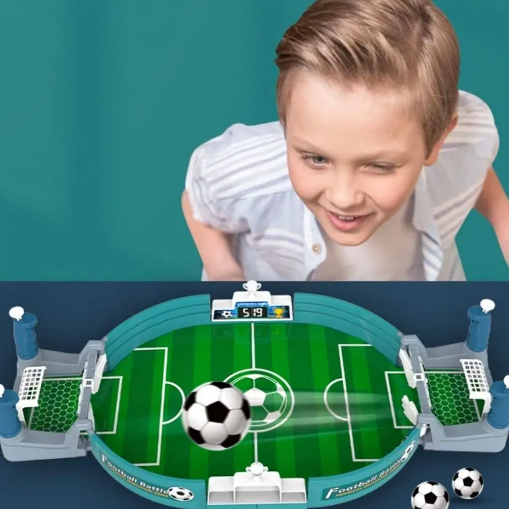 Ejection Type Table Football Board Game Competitive Educational Puzzle Intelligence Contest Party Game 2 Balls Innovation