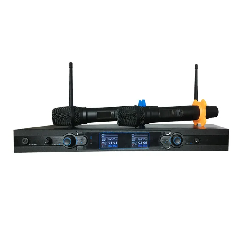 

Quality Professional UHF 500-980 MHz Optional Handheld Combo Wireless Cordless Microphone