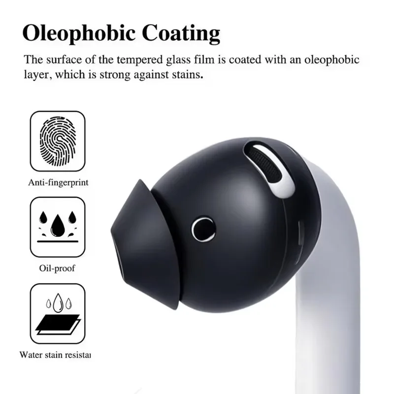 3/1Pairs Replacement Eartips for AirPods5 4 Silicone Earbud Cover Anti-Slip Eartips Protective Sleeve for AirPods 5 4 Accessory image 3