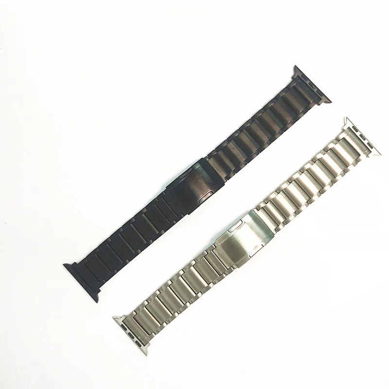 Geschikt Voor Apple Horlogeband Iwatch76543/Se Generatie Slanke Mode Titanium Band Smart Polsband Apple Horloge Band