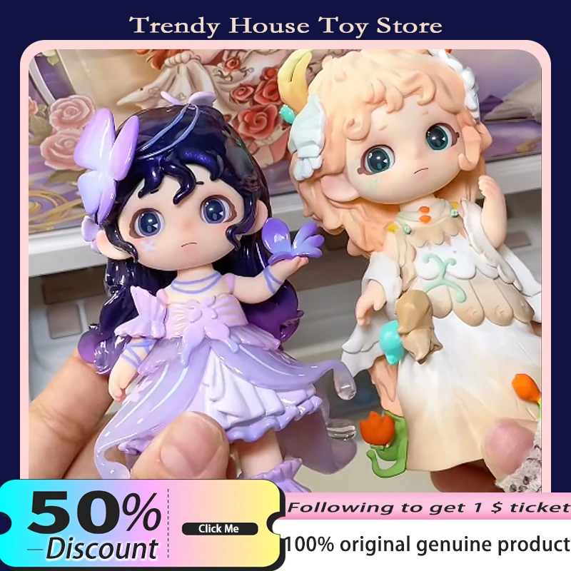 

In Stock Heyone Joy Guardians Covenant Chronicles Series Blind Box Cute Figures Doll Collectible Model Toys Adult Birthday Gifts