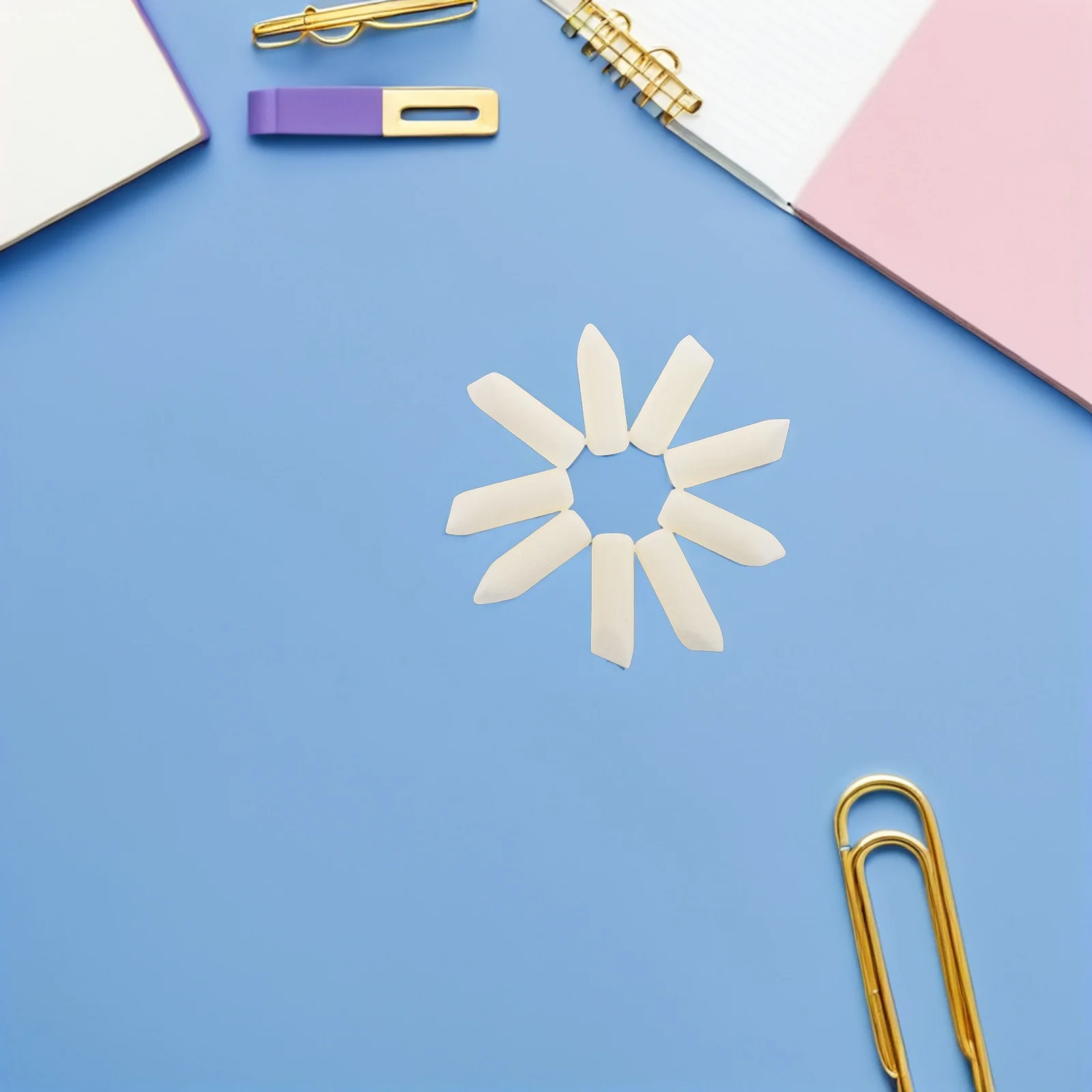 20 Pcs Replacement Core Marker Accessories Polyester Blank Refillable Paint Pens Nibs