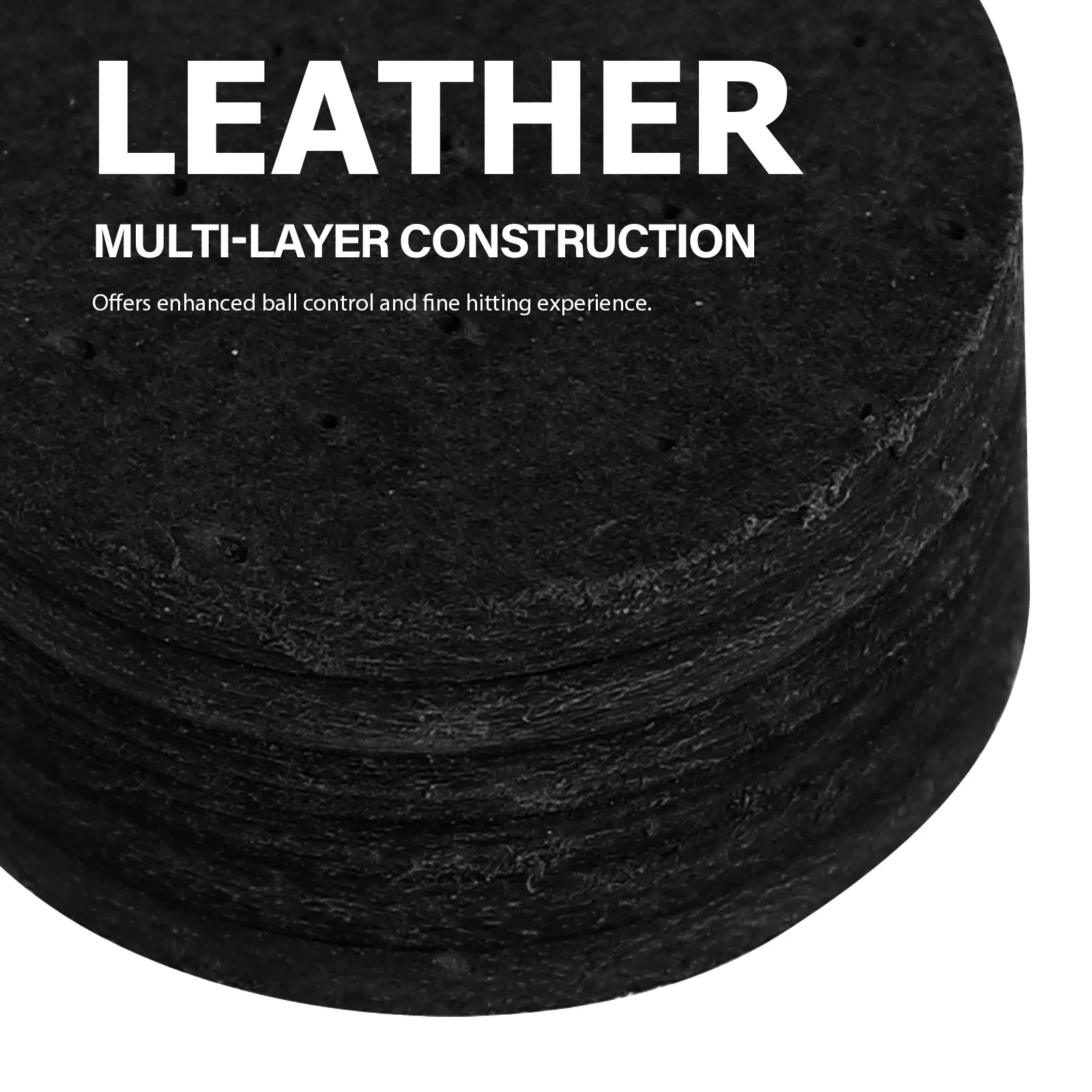 큐팁 교체용 다층 당구 큐팁, 향상된 컨트롤을 위한 내구성 있는 스누커 큐 액세서리