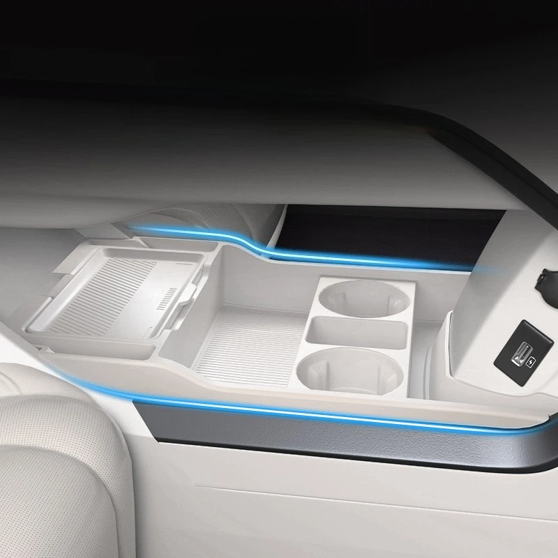 For WEY Alpine 8 9 Car Silicone Central Control Lower Storage Box Armrest Box Lower Tray Car Interior Modification Accessories