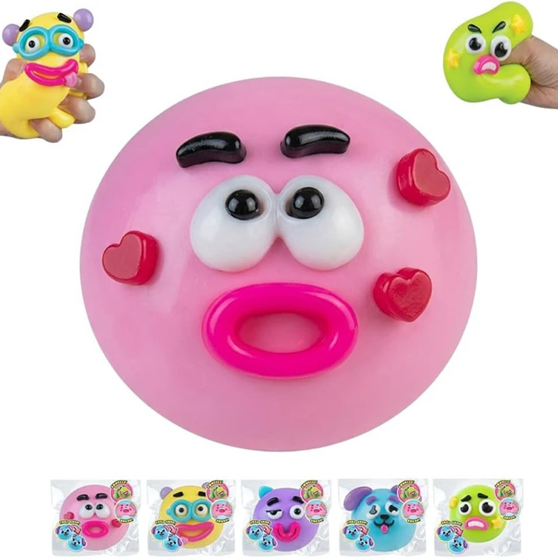 2026 NEU Squishy Hundegesicht-Wechselspielzeug, weich, formbar, niedlich, langsam aufsteigend, Quetschspielzeug, entspannend, sensorisch, stressabbauend, Geschenke