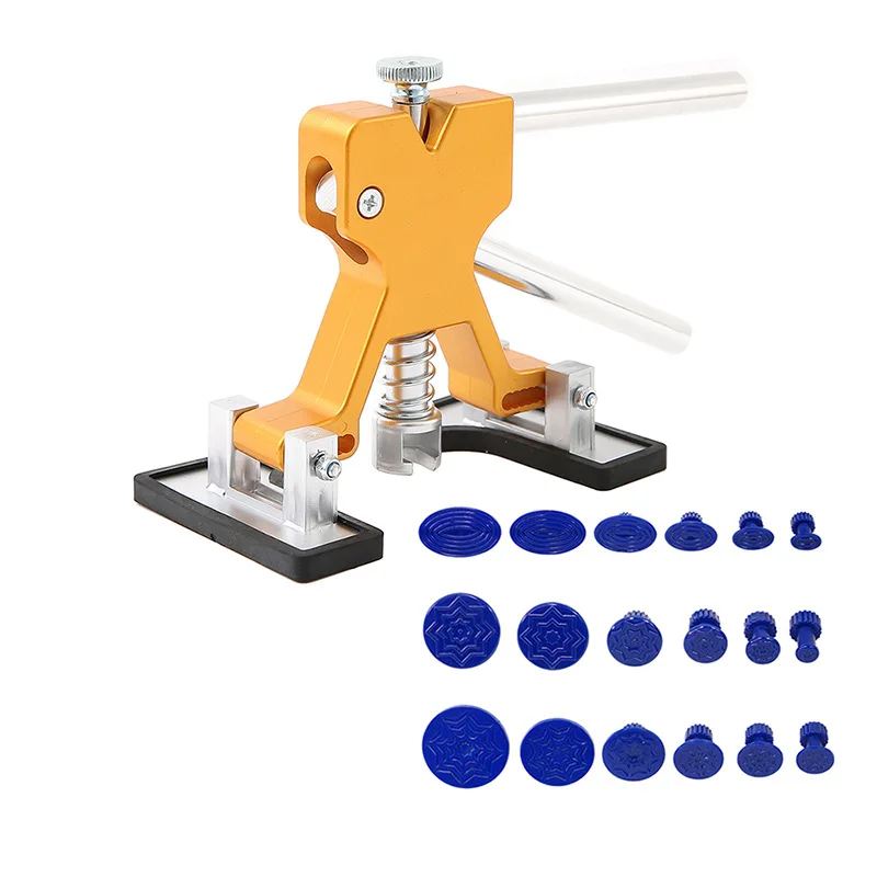Car Dent Repair Tool Kit Paintless Hail Damage Remover Puller Lifter Bridge Suction Cup Auto Body Ding Fixing Equipment Set