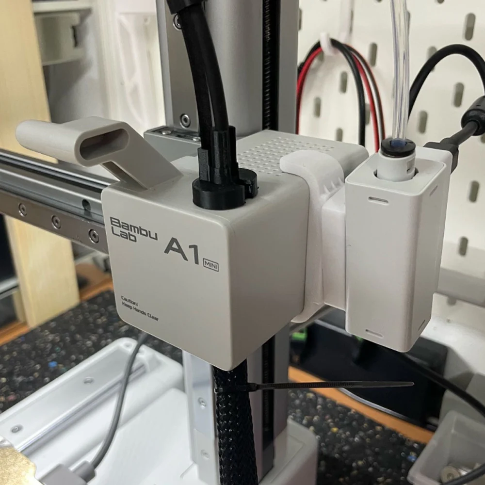 Upgraded AMS Hub Bracket For Bambu A1 Series Safety Fixing Cable AMS Hub Bracket  For 3D Printer  Parts