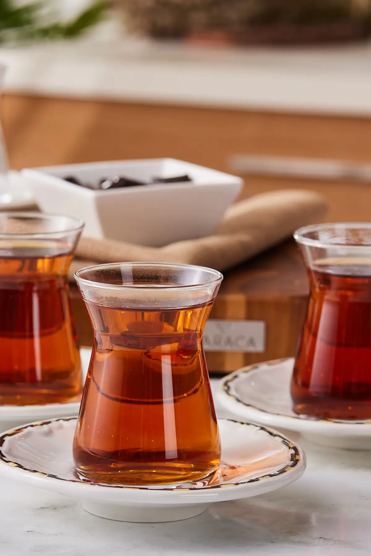 DOLBOVI Tea set 12 pieces Turkish Tea Glass Cup