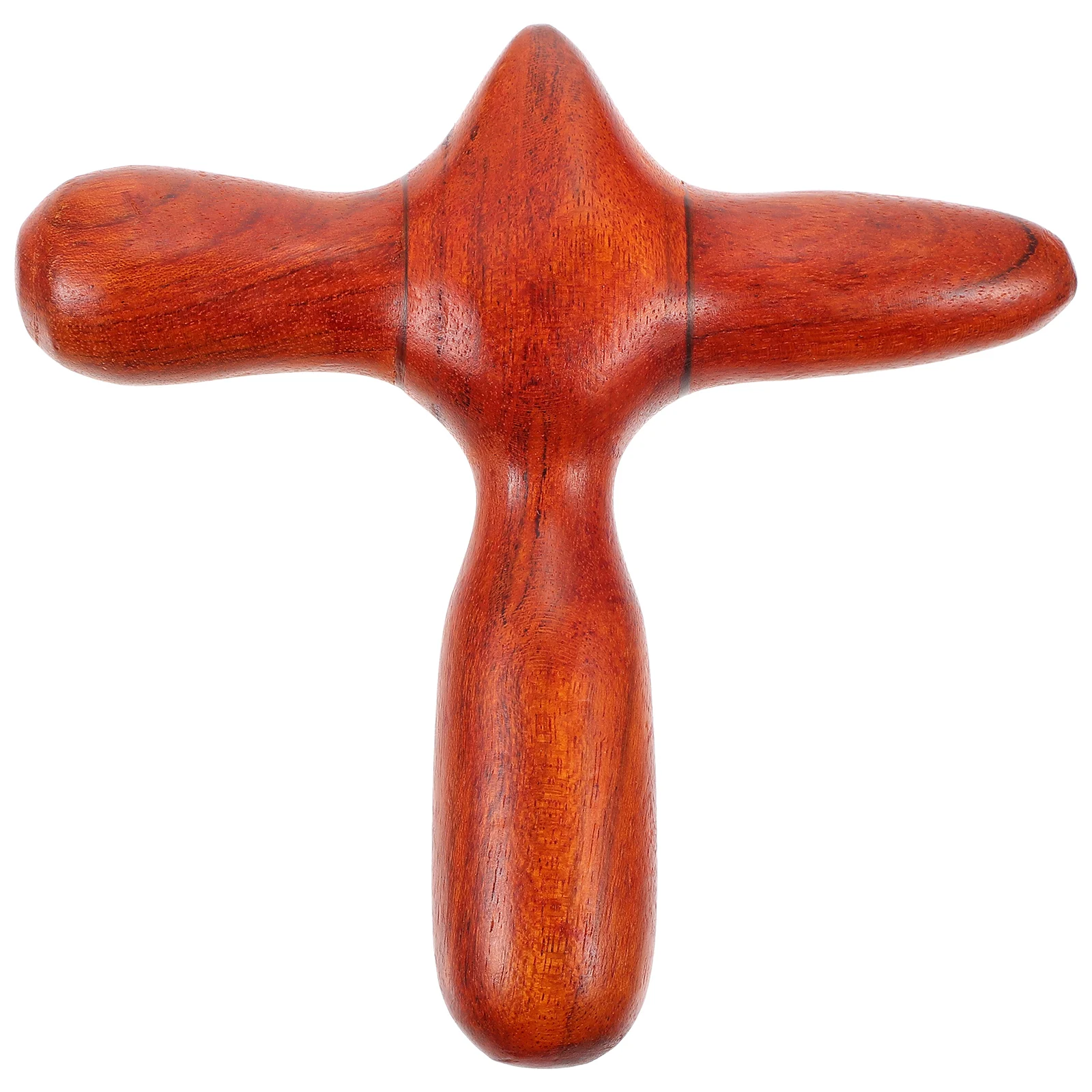 

Foot Massager Massaging Stick Acupressure Tool Handheld Red Acupuncture Point Manual