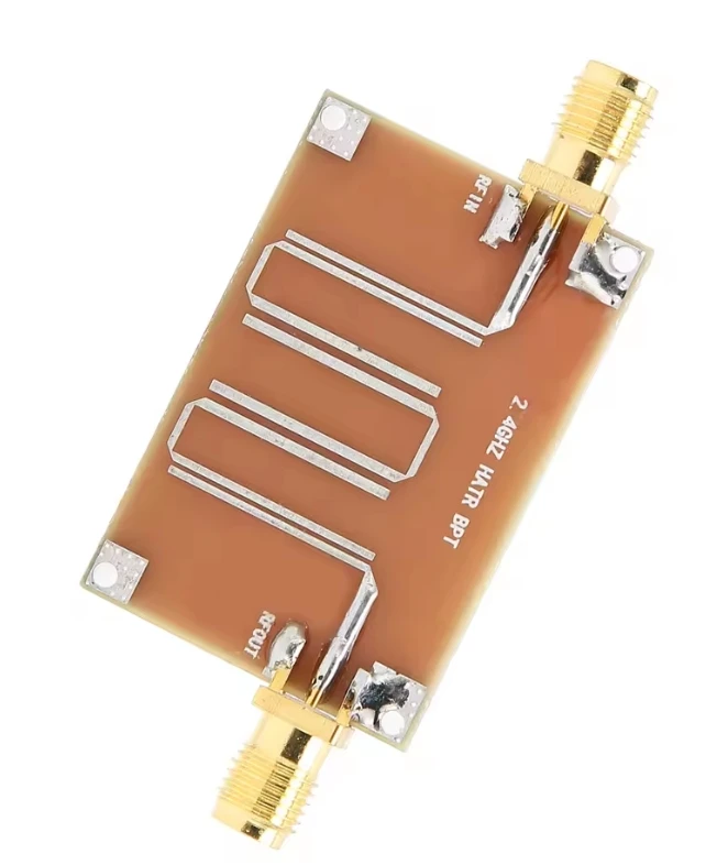 Bandpass Filter Module PCB Stable Signal Filters Board Smooth 2.3‑2.5GHz Efficient Easy Installation for DIY