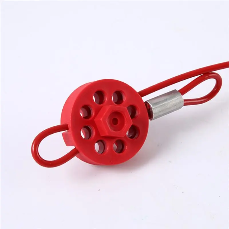 GIGI Adjustable Cable Lock Wide Application For Industrial Safety - Reliable Locking Handle,Supports Multiple