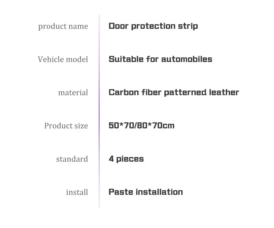 Für Leapmotor T03 S01 C11 C01 C10 C16 B10 4 Stück Kohlefaser Auto-Türschwellen-Aufkleber Schwellenschutzmatte Schutzfolie Zubehör – Detail 13