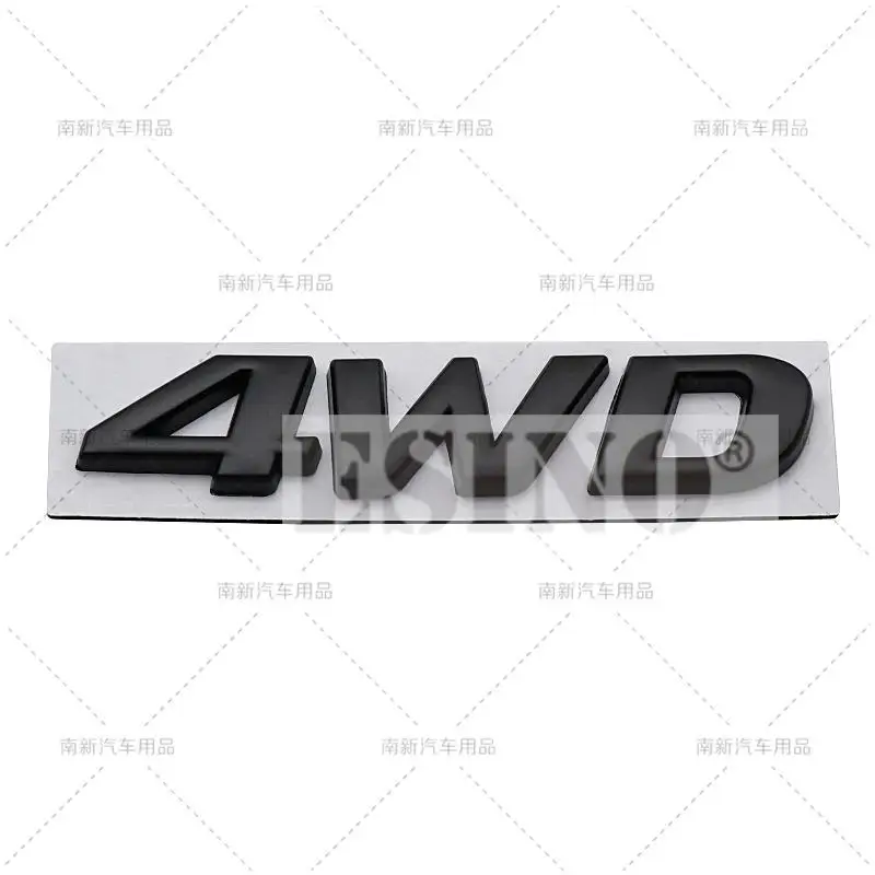 Style de voiture 3D 4WD métal en alliage de Zinc coffre arrière garde-boue adhésif Badge corps hayon emblème d'affichage pour Hyundai Tucson IX45 IX35