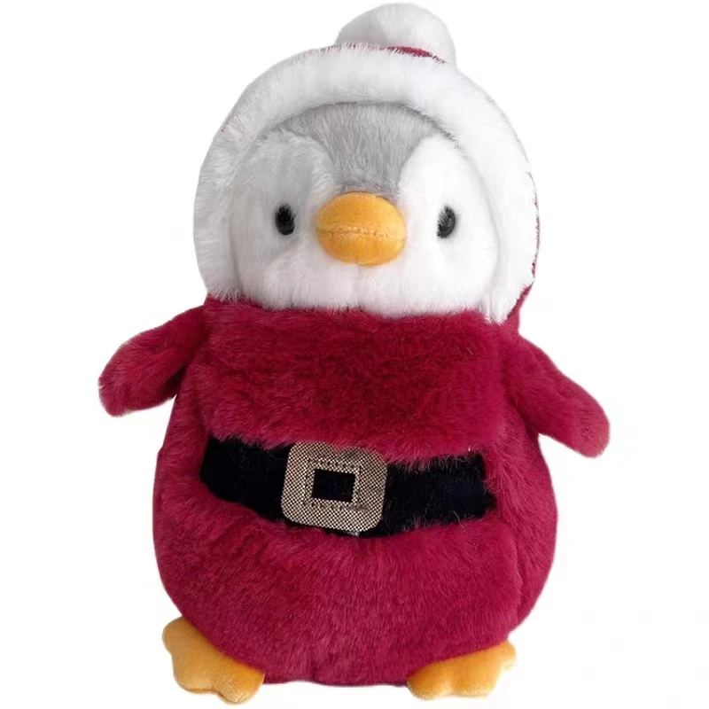 Juguetes de peluche de pingüino para niños y niñas, muñecos de animales bonitos, familia de pingüinos, regalo de pingüino, 20cm