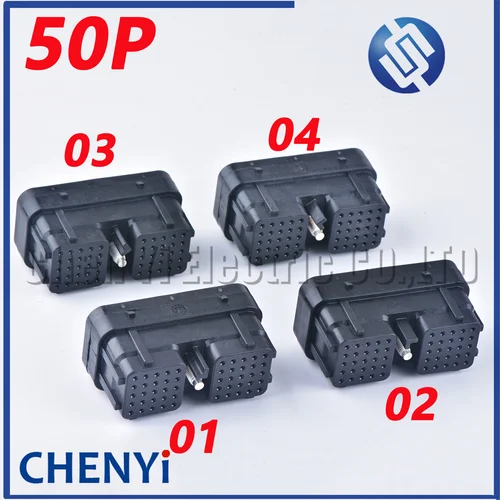Conector de 50 pines serie DRC DRC26-50S01 DRC26-50S02 DRC26-50S03 DRC26-50S04 DRC26-50S05 para Cummins Deutsch