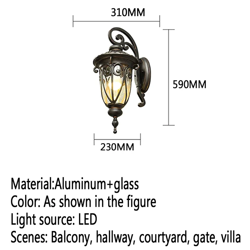 SOFITY Contemporary LED Outdoor Wall Lamps Electric Simplicity Waterproof Balcony Hallway Courtyard Villa Gate Hotel