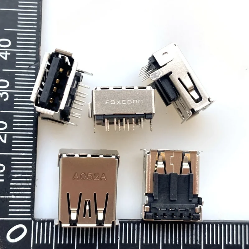 1 шт. USB 3.0 гнездовой разъем 9P высокий A гнездо 90 градусов прямая вставка высокоскоростной интерфейсный разъем USB-порт для зарядки