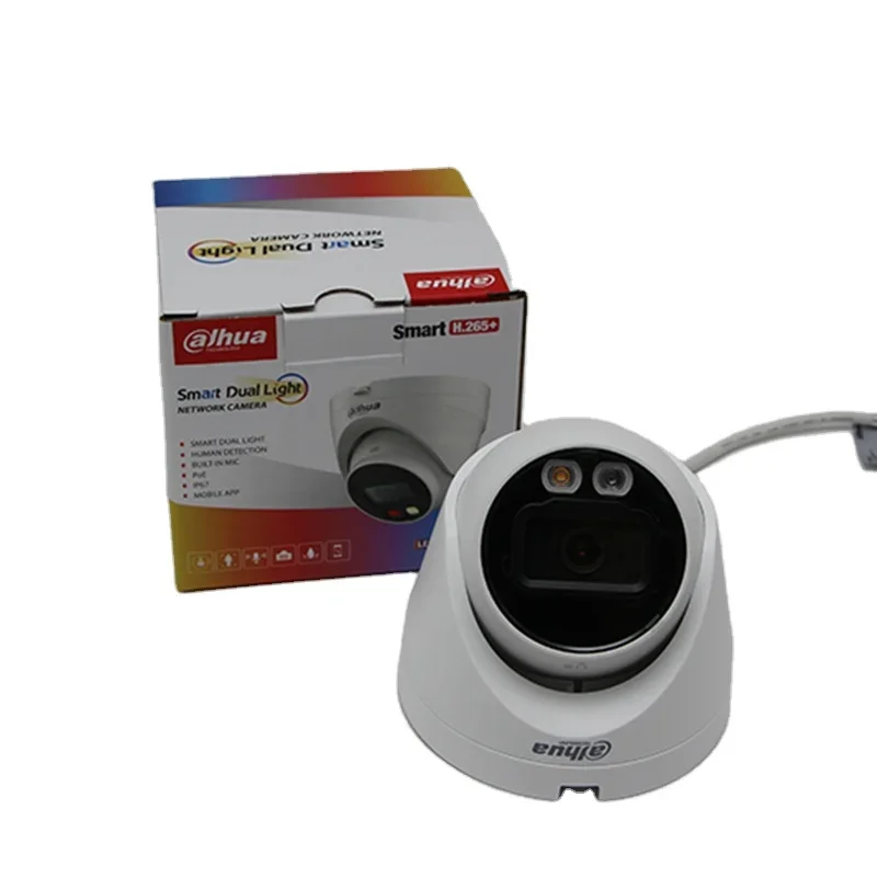 Kamera Jaringan IPC-HDW1439V-IL-K 4MP Entry Smart Dual Light Fixed-focal Eyeball