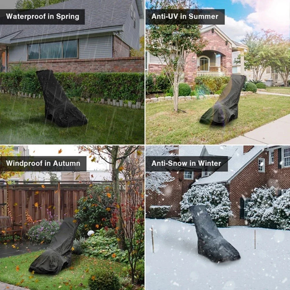 

Oxford Lawn Mower Cover Dirt Wind-proof Dust-proof Garden Tool Accessories Lawn Mower Cover Protects Against Water