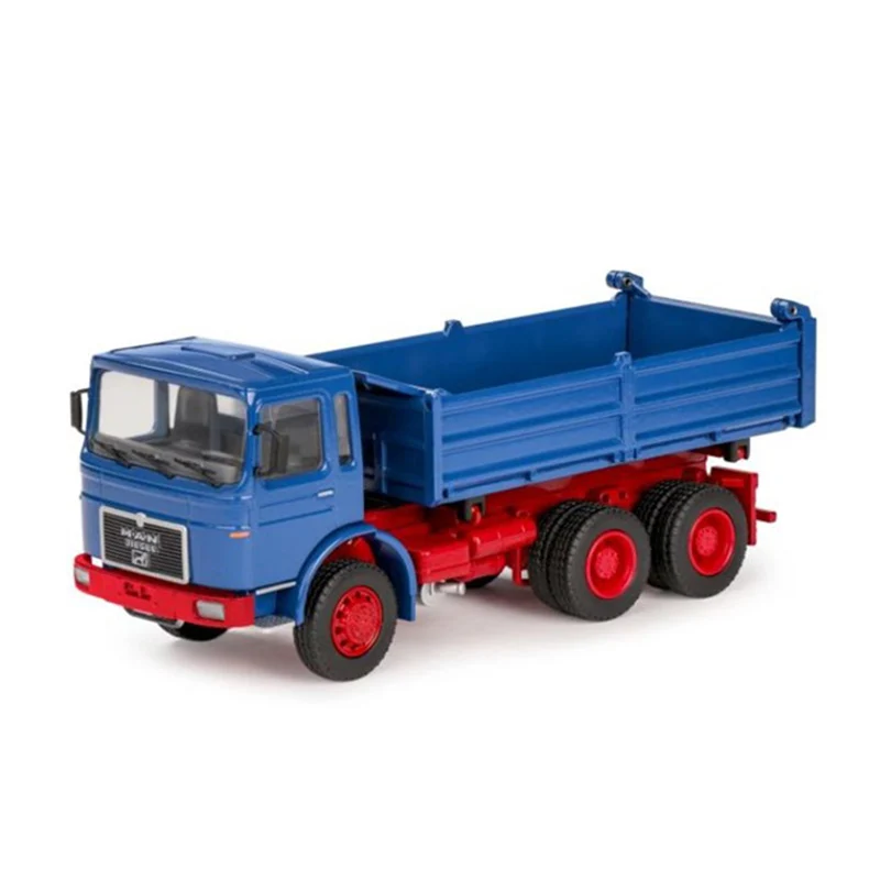 

1:50 Scale MAN F7/F8 Three-side Dump Truck Engineering Car Simulation Alloy Truck Model Static Display Collectible Gift Souvenir