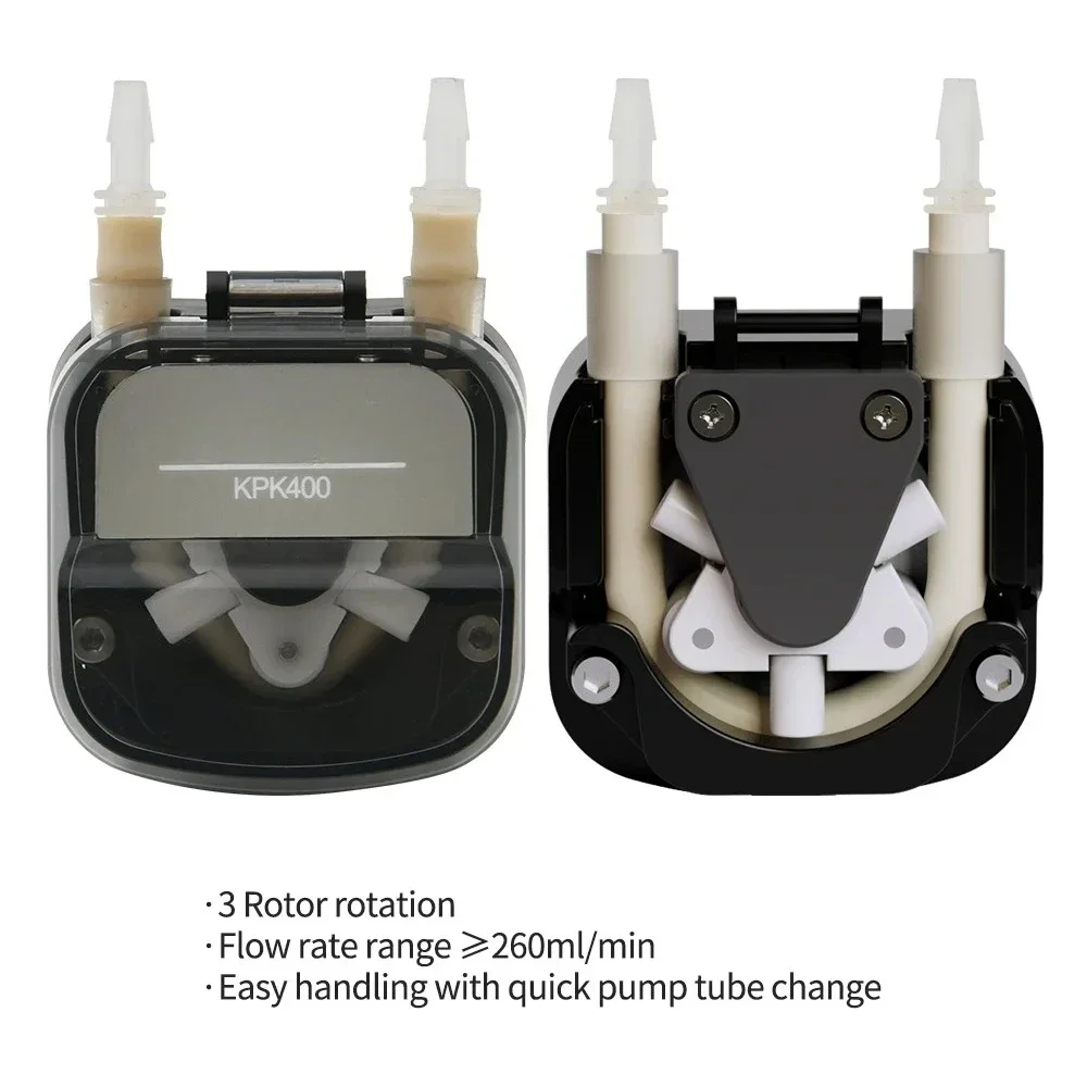 2026 Limited Offer DC Motor Self-priming Pump BPT Tube Laboratory Analyzer Dosing Pump 400ml/min High Flow Peristaltic Pump 12