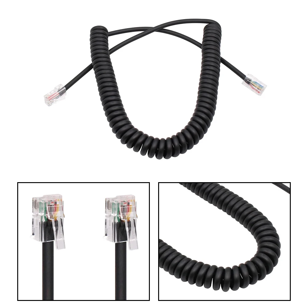 Microphone Cable For ICOM IC2720H/2820H 8-core Hand Mic Wire HM133 HM133V Microphone Cable Accessories