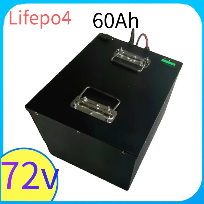 

72 В 60 Ач LIFEPo4 аккумулятор BMS 24S с зарядным устройством 10 А для 8000 Вт 3500 Вт велосипед скутер мотоцикл высокая емкость электрический