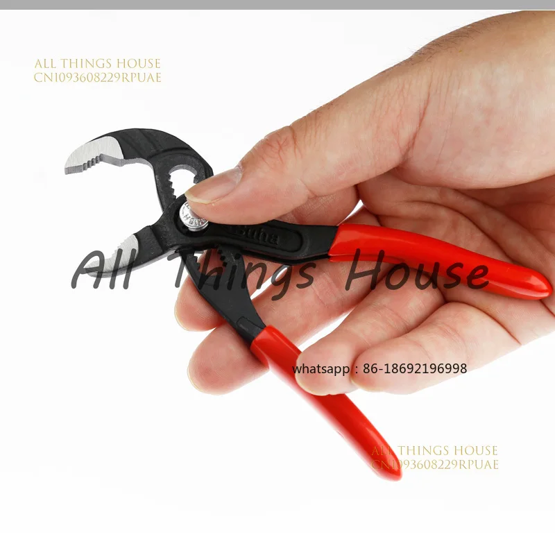 

SUHA 5-inch New Push-button Mini Water Pump Pliers Multi-function 13-speed Adjustable Steel Seal Portable Edc Small Wrench